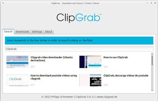 Main interface of ClickGrab