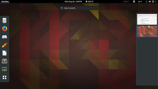 Ubuntu Gnome 16.04 Screenshot