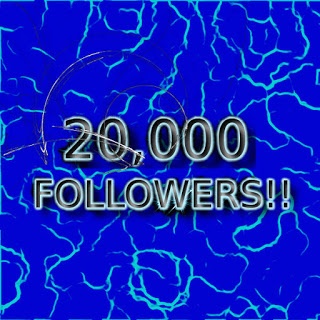20,000 twitter followers banner