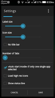 Auto start mode if only single app selected