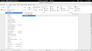 Enabling the notebook bar in LibreOffice 5.3