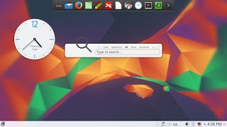 The final Kubuntu desktop